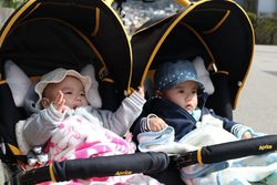 twins-3657578_1920 Best double stroller for infant and 3 year old