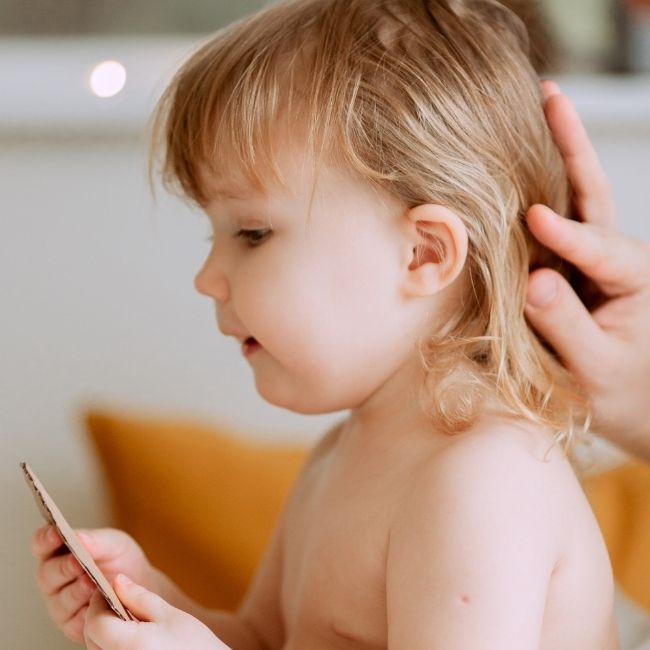 toddler hair