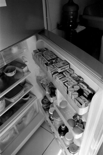 open fridge