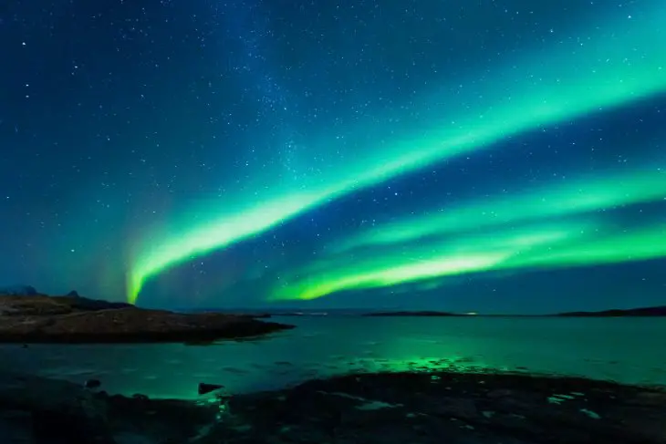 aurora borealis view