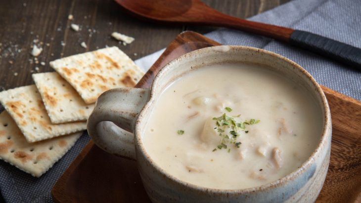 clam chowder when pregnant